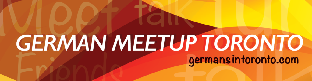 Banner German Meetup Toronto